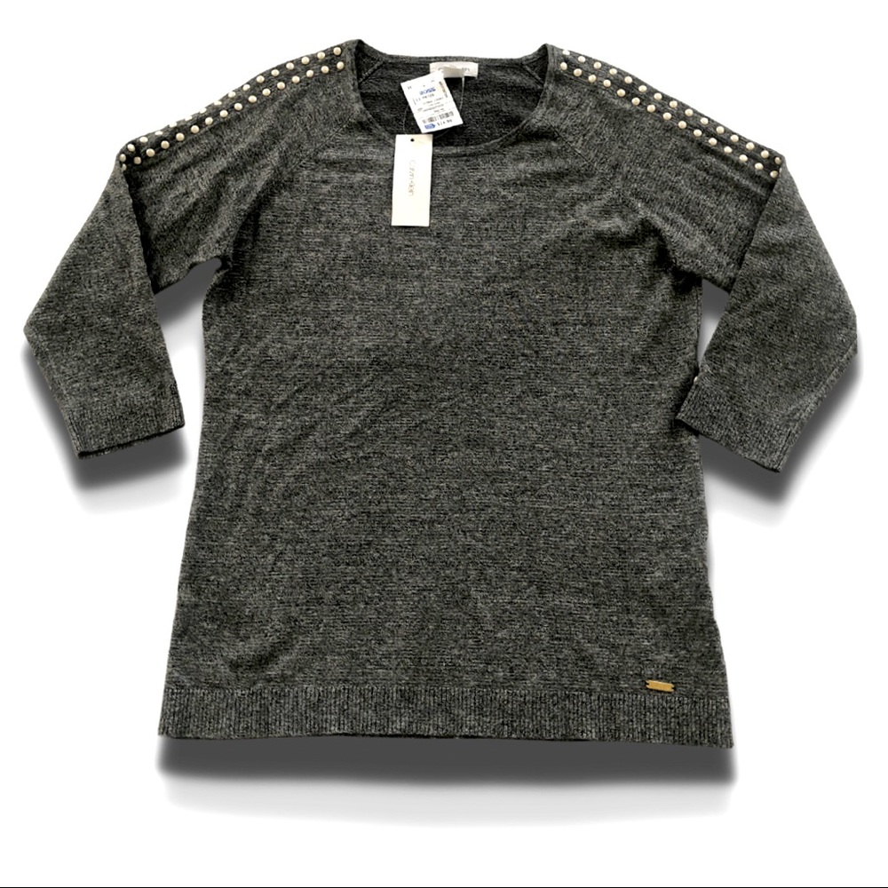 Women’s, Tops, Calvin Klein, Large, Gray
